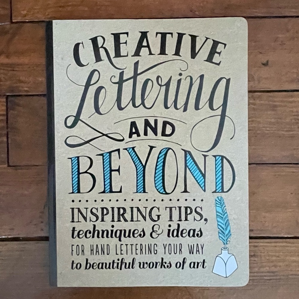 Creative Lettering Book NWOT